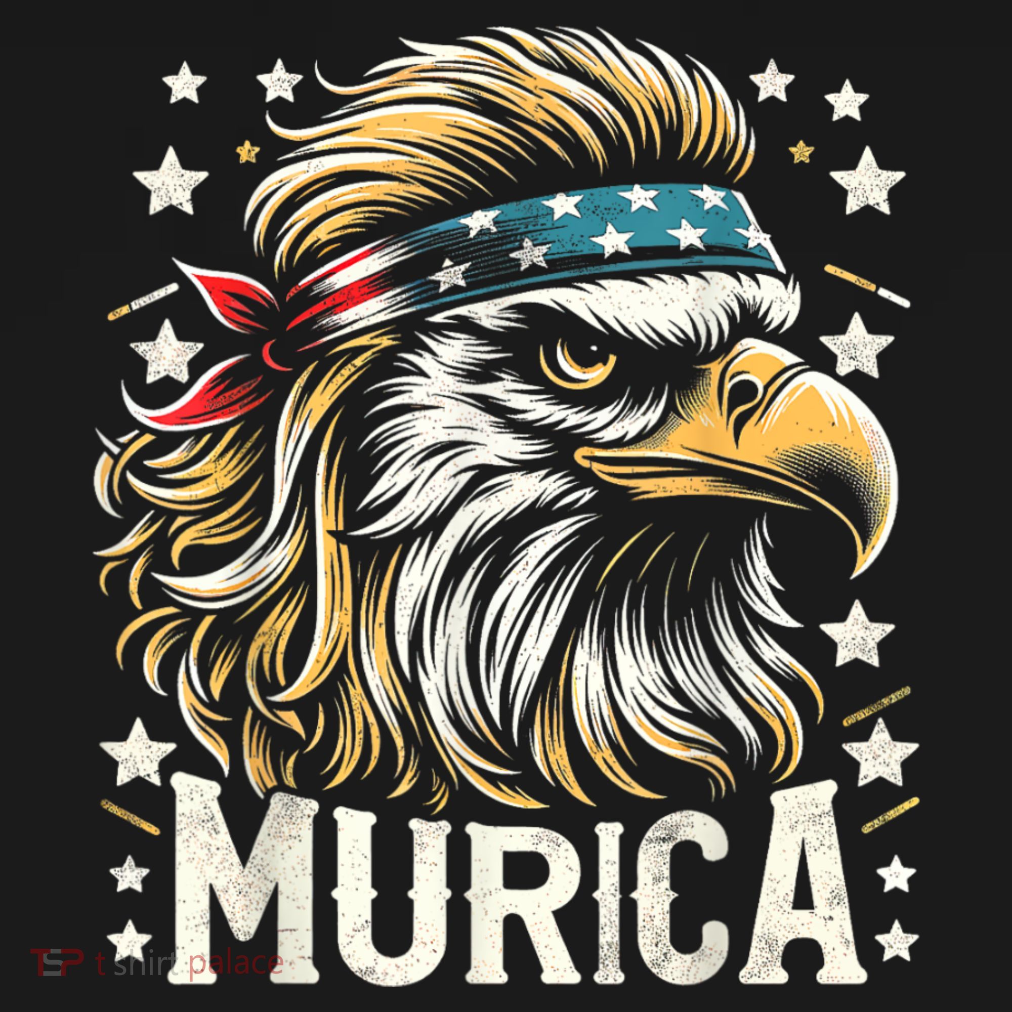 4th Of July Bald Eagle Mullet Murica Usa Usa Merica Mousepad