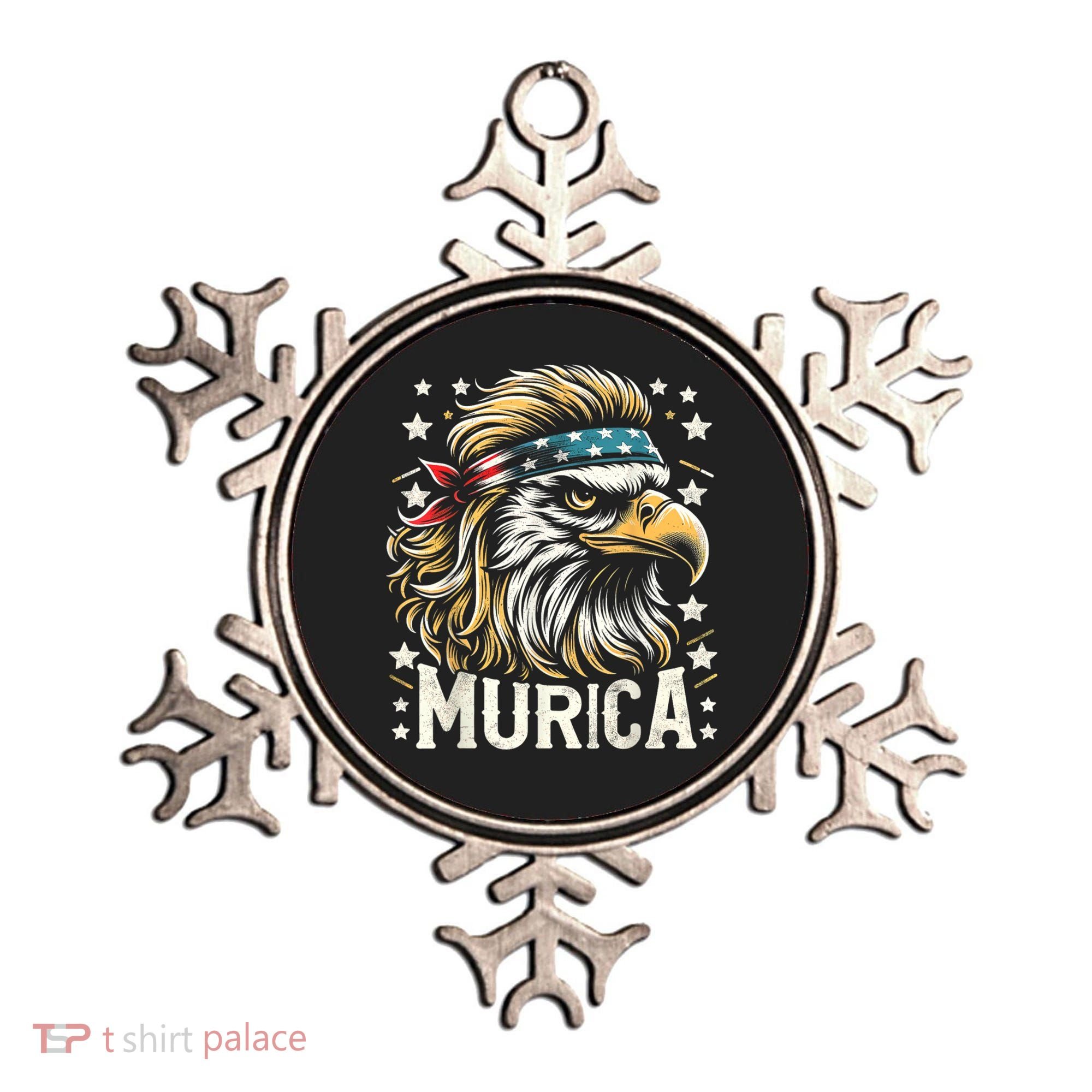 4th Of July Bald Eagle Mullet Murica Usa Usa Merica Ornament