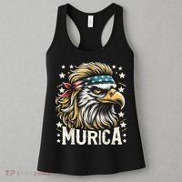 4th Of July Bald Eagle Mullet Murica Usa Usa Merica Women's Tank Top thumb 3