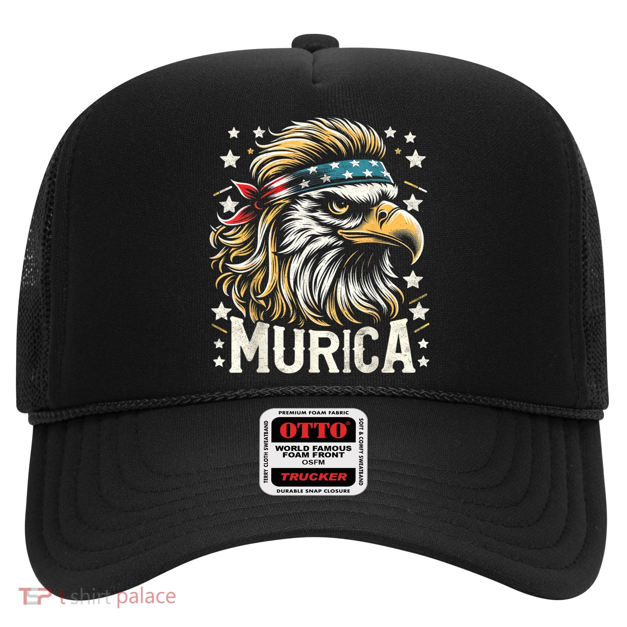 4th Of July Bald Eagle Mullet Murica Usa Usa Merica Hat