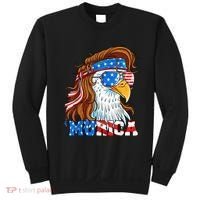 4th Of July Bald Eagle Mullet Murica Usa Usa Merica Sweatshirt thumb 0