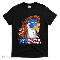 4th Of July Bald Eagle Mullet Murica Usa Usa Merica T-Shirt thumb 0