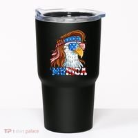 4th Of July Bald Eagle Mullet Murica Usa Usa Merica Tumbler thumb 0