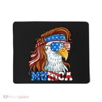 4th Of July Bald Eagle Mullet Murica Usa Usa Merica Mousepad thumb 0