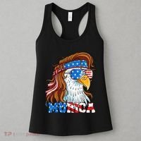 4th Of July Bald Eagle Mullet Murica Usa Usa Merica Women's Tank Top thumb 3