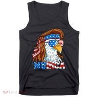 4th Of July Bald Eagle Mullet Murica Usa Usa Merica Tank Top thumb 0
