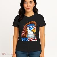 4th Of July Bald Eagle Mullet Murica Usa Usa Merica Women's T-Shirt thumb 4