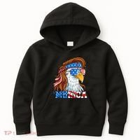 4th Of July Bald Eagle Mullet Murica Usa Usa Merica Kids Hoodie thumb 0