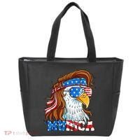 4th Of July Bald Eagle Mullet Murica Usa Usa Merica Tote Bag thumb 0