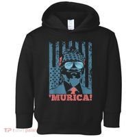4th Of July Bald Eagle Mullet Murica Usa Usa Merica Toddler Hoodie thumb 0