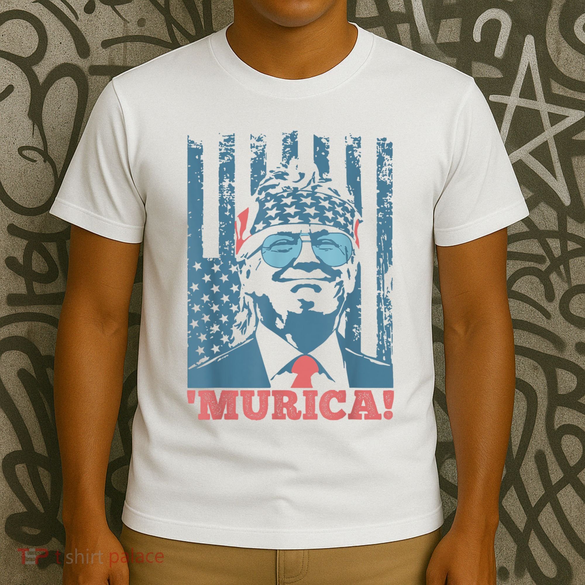 4th Of July Bald Eagle Mullet Murica Usa Usa Merica T-Shirt