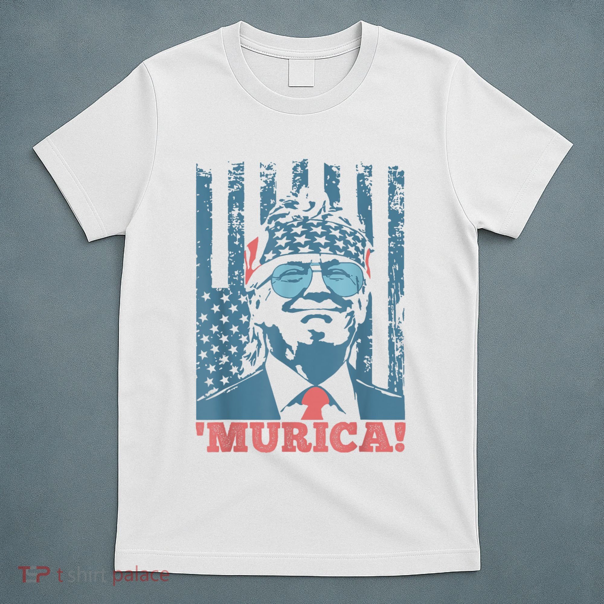 4th Of July Bald Eagle Mullet Murica Usa Usa Merica T-Shirt