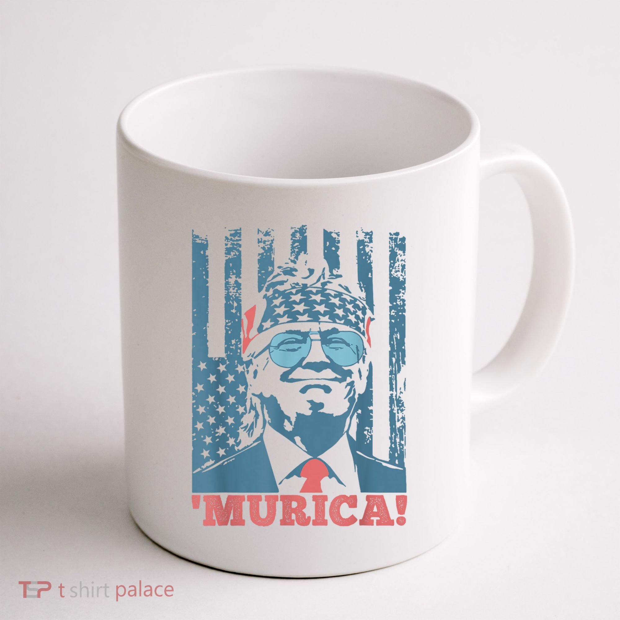4th Of July Bald Eagle Mullet Murica Usa Usa Merica Coffee Mug