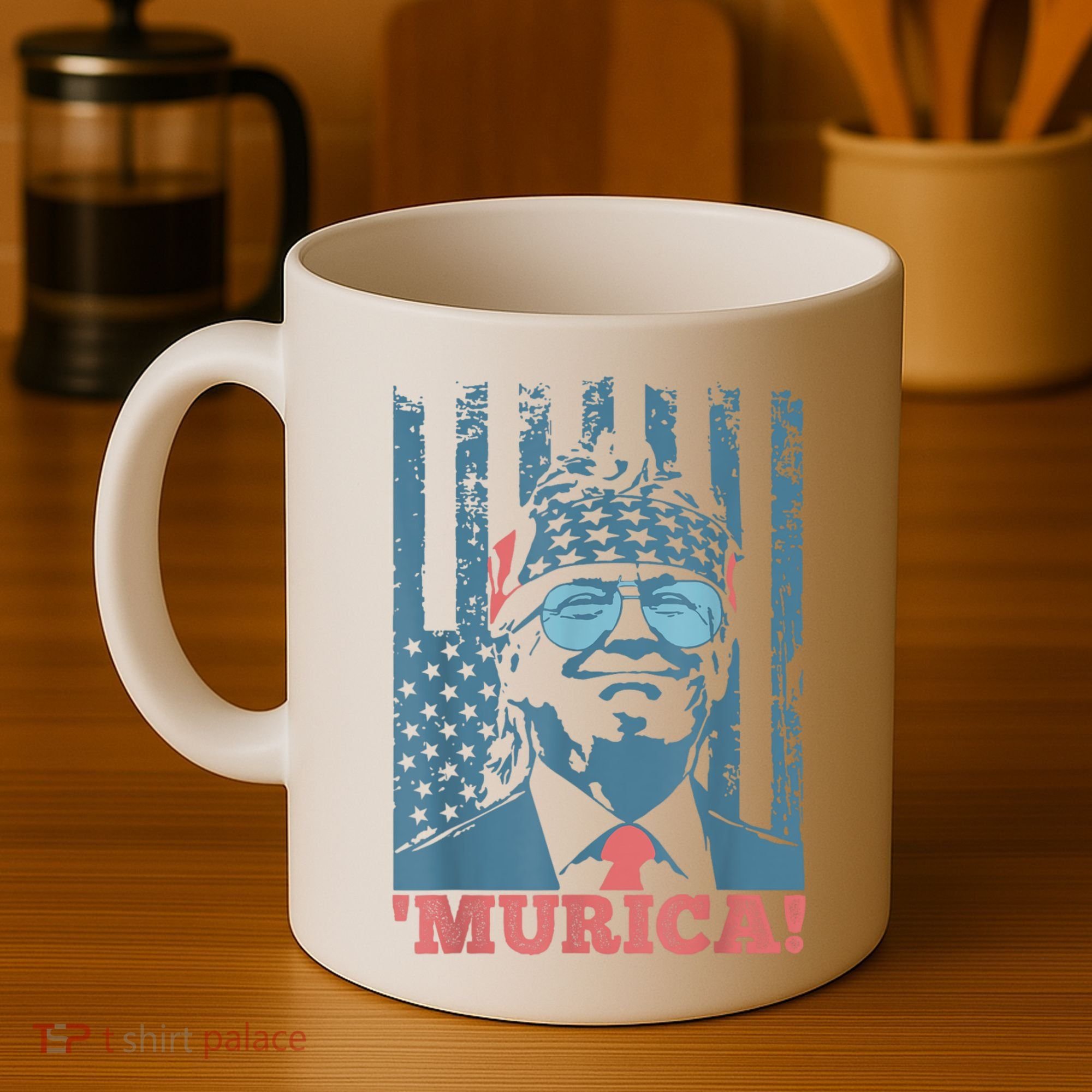 4th Of July Bald Eagle Mullet Murica Usa Usa Merica Coffee Mug