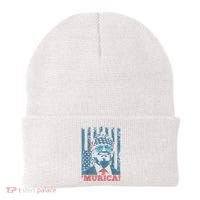 4th Of July Bald Eagle Mullet Murica Usa Usa Merica Beanie thumb 0