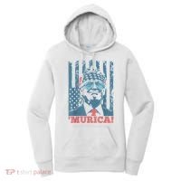 4th Of July Bald Eagle Mullet Murica Usa Usa Merica Women's Hoodie thumb 0