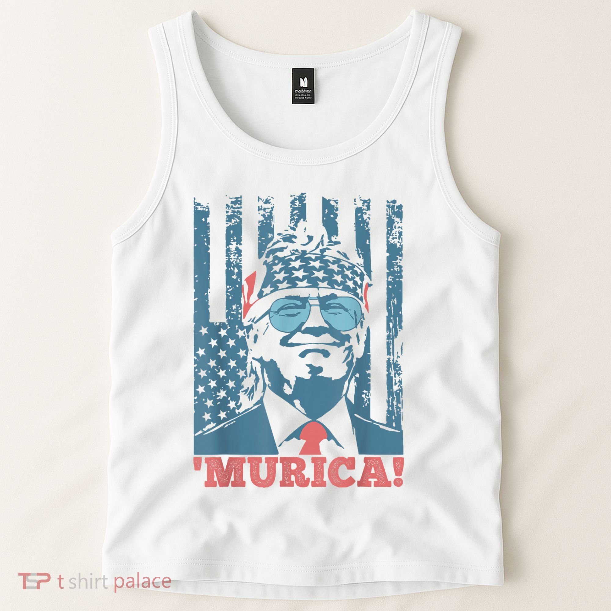 4th Of July Bald Eagle Mullet Murica Usa Usa Merica Tank Top