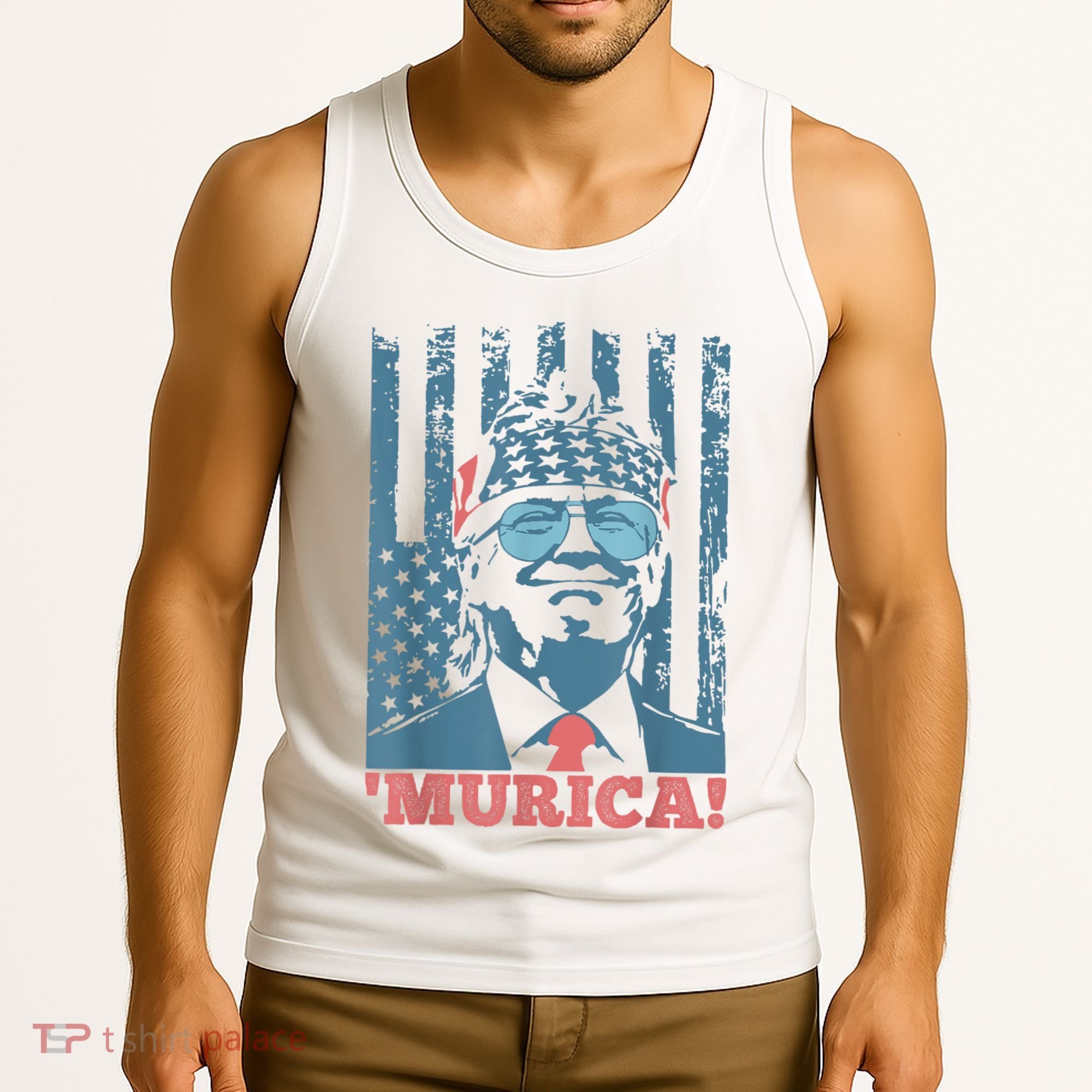 4th Of July Bald Eagle Mullet Murica Usa Usa Merica Tank Top
