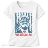 4th Of July Bald Eagle Mullet Murica Usa Usa Merica Women's T-Shirt thumb 0