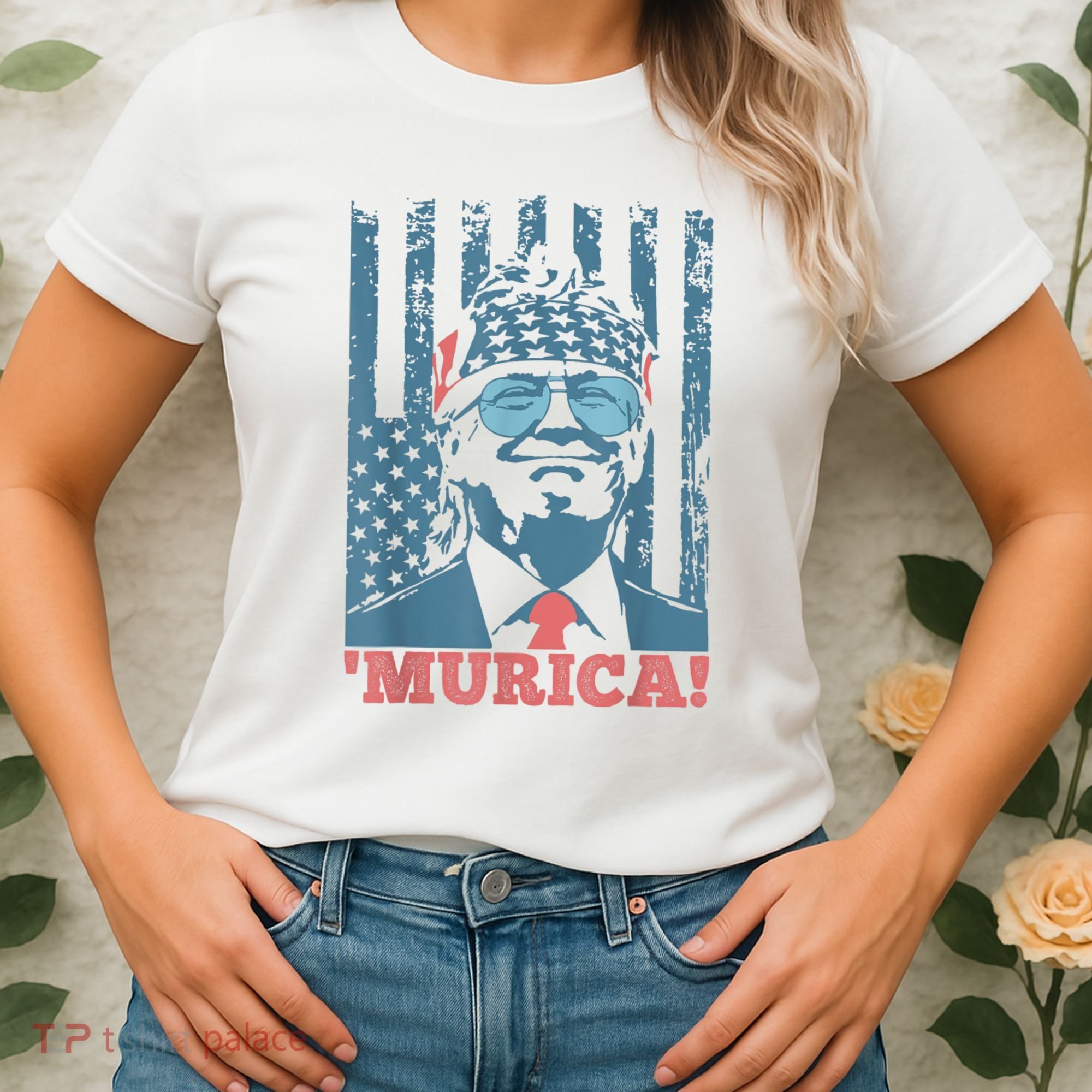 4th Of July Bald Eagle Mullet Murica Usa Usa Merica Women's T-Shirt