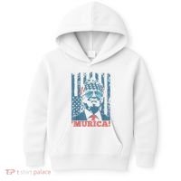 4th Of July Bald Eagle Mullet Murica Usa Usa Merica Kids Hoodie thumb 0