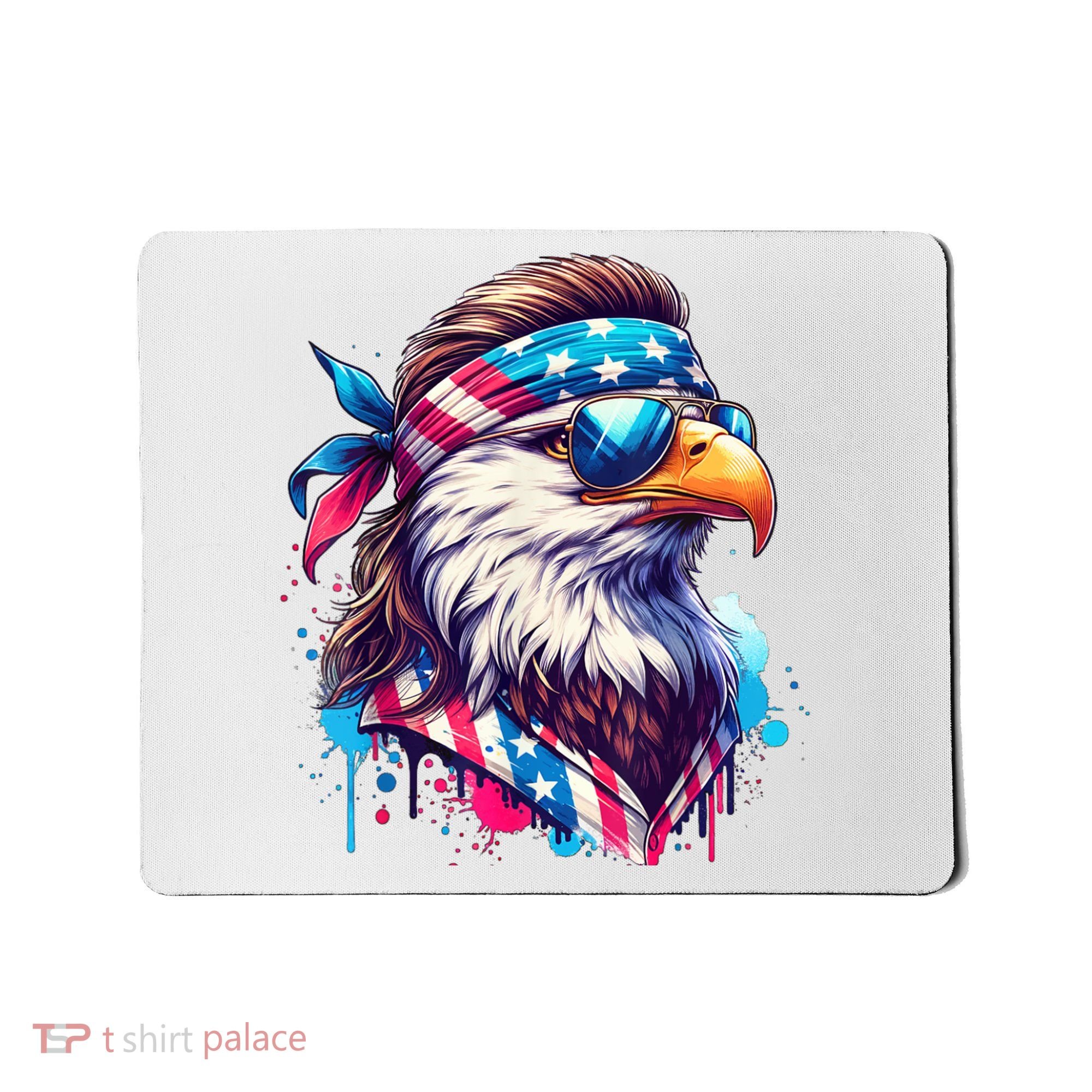 4th Of July Bald Eagle Mullet Murica Usa Usa Merica Mousepad