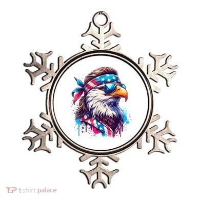 4th Of July Bald Eagle Mullet Murica Usa Usa Merica Ornament