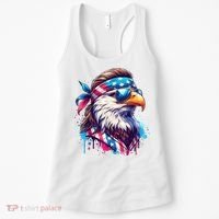 4th Of July Bald Eagle Mullet Murica Usa Usa Merica Women's Tank Top thumb 0