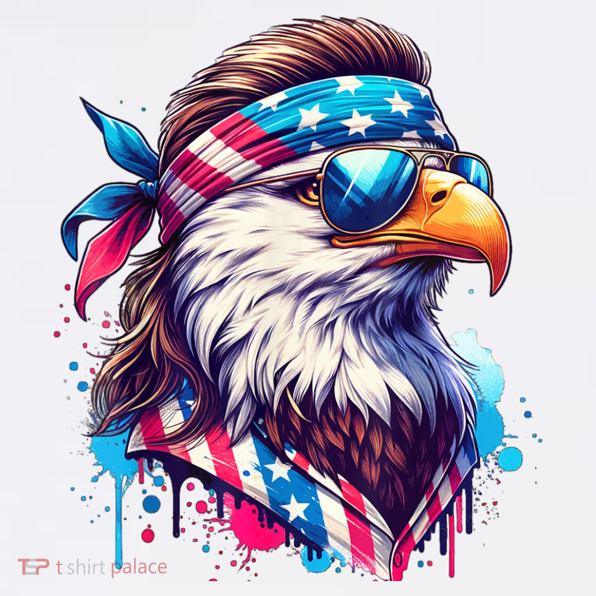 4th Of July Bald Eagle Mullet Murica Usa Usa Merica Women's Tank Top