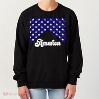 4th Of July Independence Day America Retro Pattern Women's Sweatshirt thumb 0