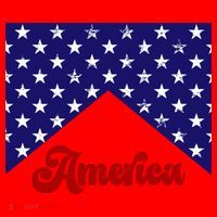 4th Of July Independence Day America Retro Pattern Santa Hat thumb 1