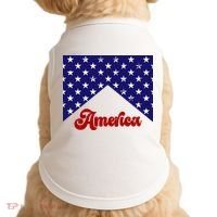 4th Of July Independence Day America Retro Pattern Doggie Tank thumb 0
