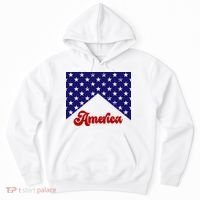 4th Of July Independence Day America Retro Pattern Hoodie thumb 0