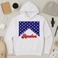 4th Of July Independence Day America Retro Pattern Hoodie thumb 3