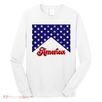 4th Of July Independence Day America Retro Pattern Long Sleeve Shirt thumb 0