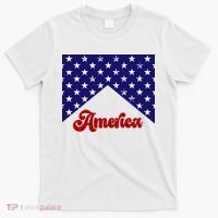 4th Of July Independence Day America Retro Pattern T-Shirt thumb 0
