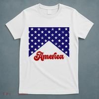 4th Of July Independence Day America Retro Pattern T-Shirt thumb 5