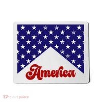 4th Of July Independence Day America Retro Pattern Mousepad thumb 0