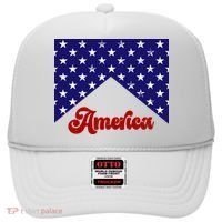 4th Of July Independence Day America Retro Pattern Hat thumb 0