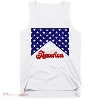 4th Of July Independence Day America Retro Pattern Tank Top thumb 0