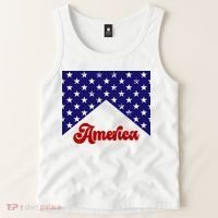 4th Of July Independence Day America Retro Pattern Tank Top thumb 2