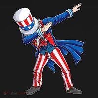 4th Of July For Dabbing Uncle Sam Hoodie thumb 7