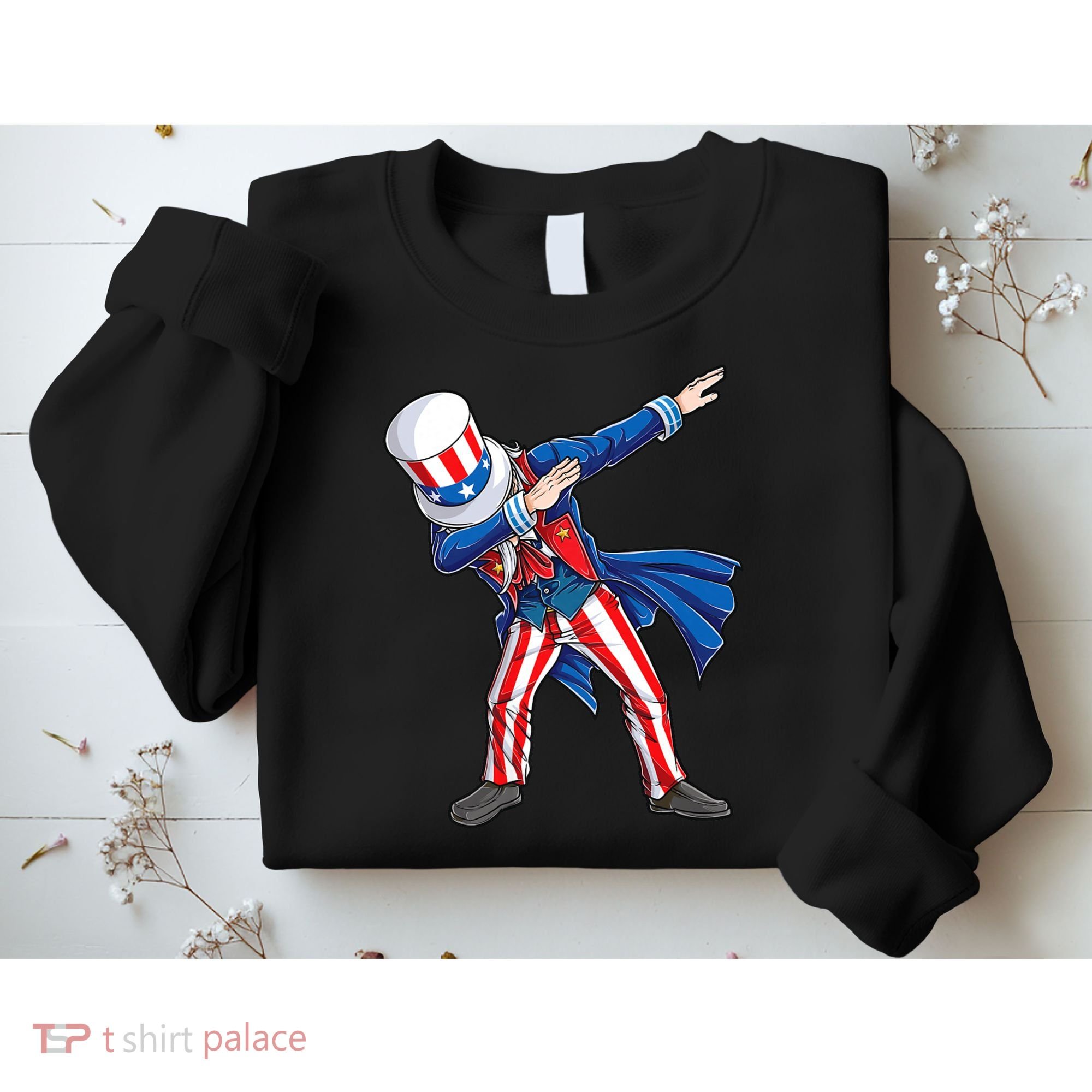 4th Of July For Dabbing Uncle Sam Sweatshirt