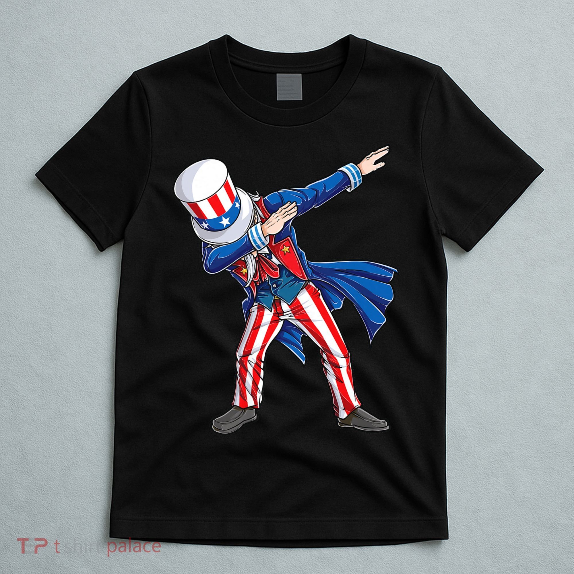 4th Of July For Dabbing Uncle Sam T-Shirt