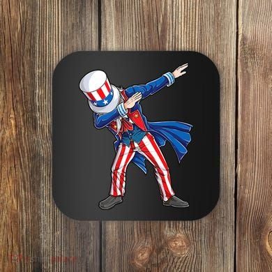4th Of July For Dabbing Uncle Sam Coaster