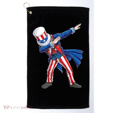 4th Of July For Dabbing Uncle Sam Golf Towel