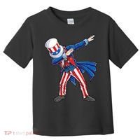 4th Of July For Dabbing Uncle Sam Toddler T-Shirt thumb 0