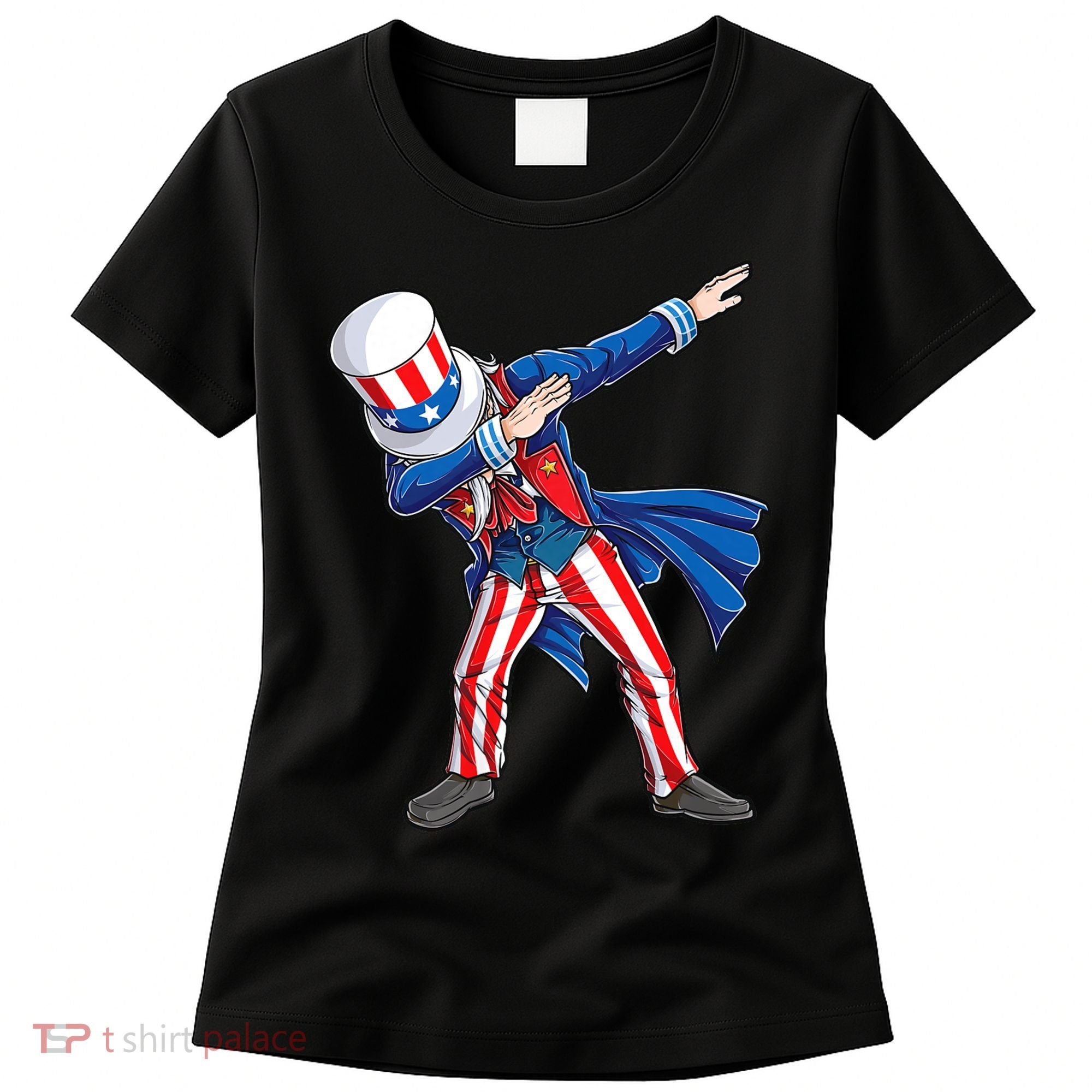 4th Of July For Dabbing Uncle Sam Women's T-Shirt