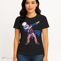 4th Of July For Dabbing Uncle Sam Women's T-Shirt thumb 4