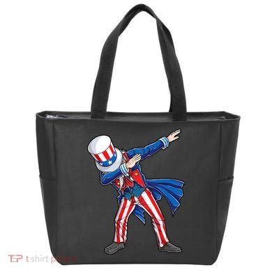 4th Of July For Dabbing Uncle Sam Tote Bag